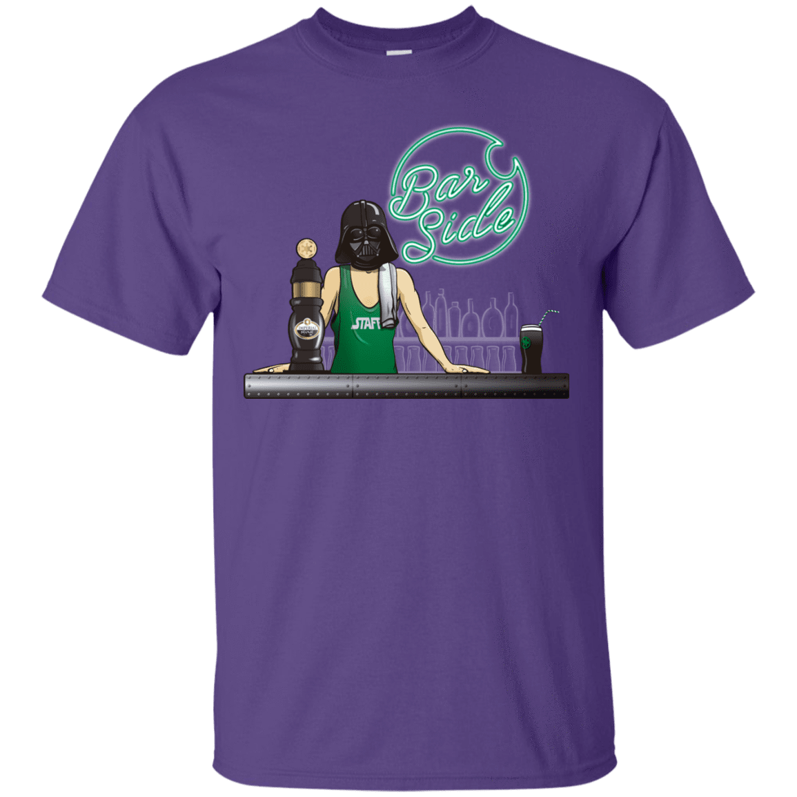 T-Shirts Purple / Small Bar side T-Shirt