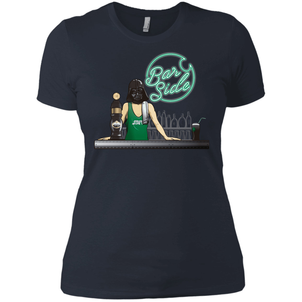 T-Shirts Indigo / X-Small Bar side Women's Premium T-Shirt