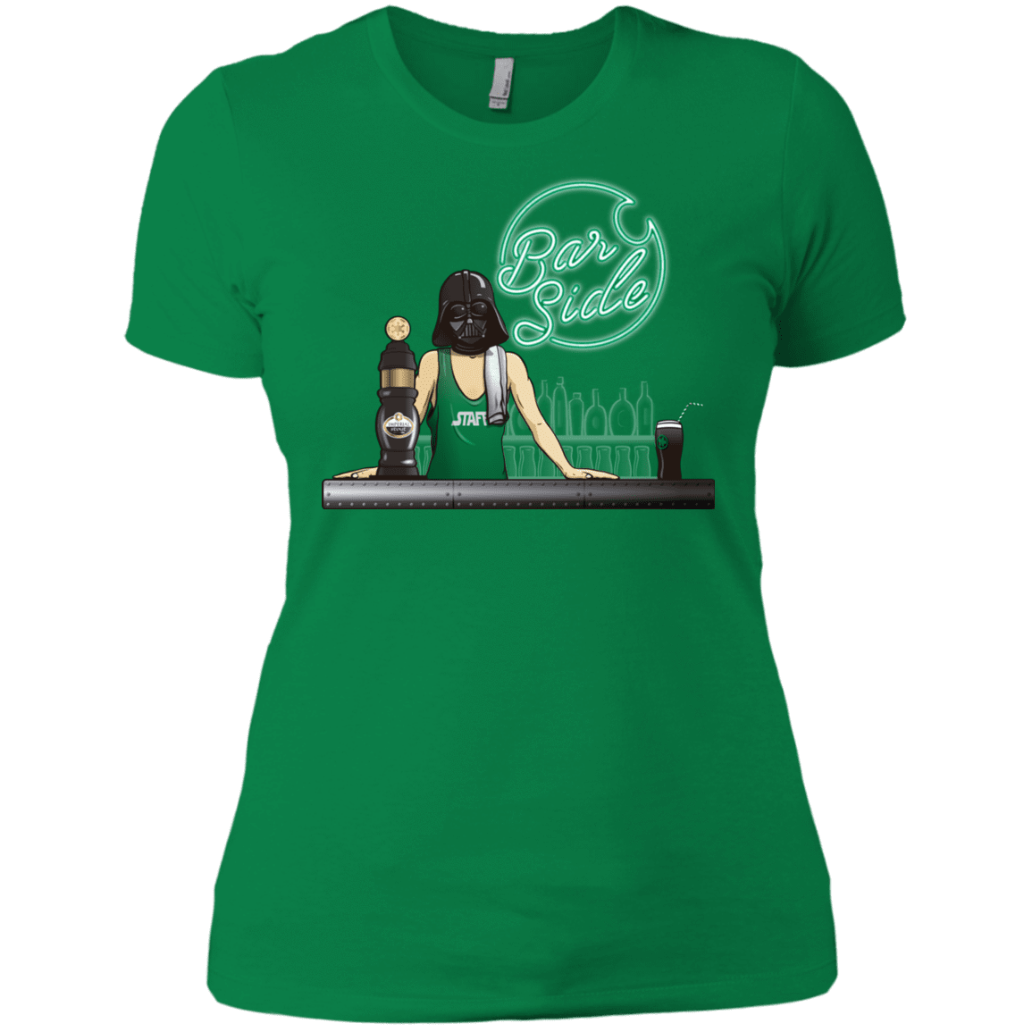T-Shirts Kelly Green / X-Small Bar side Women's Premium T-Shirt