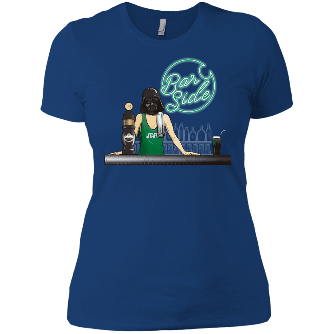T-Shirts Royal / X-Small Bar side Women's Premium T-Shirt