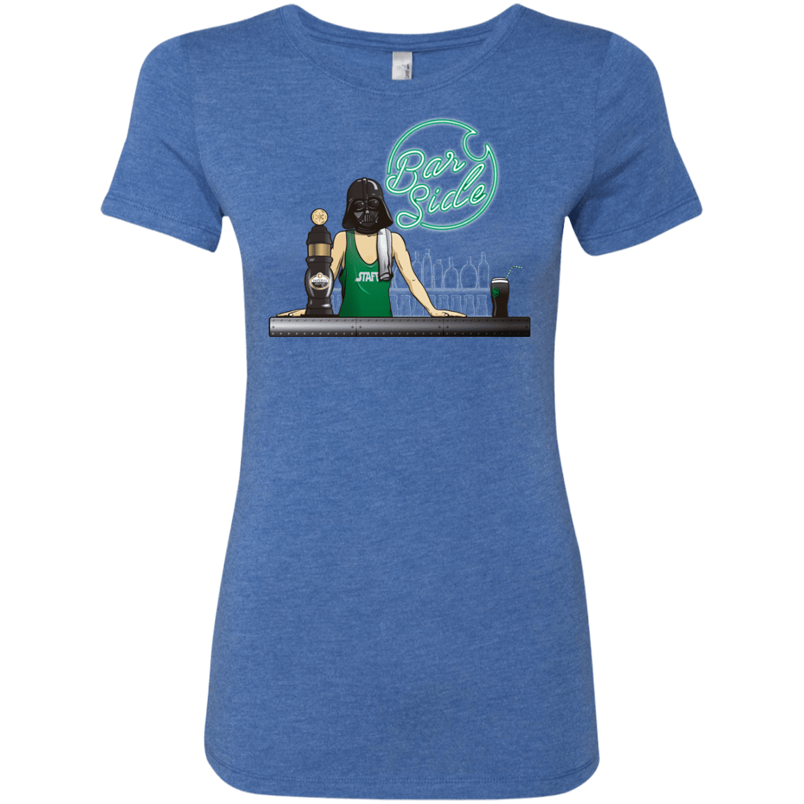T-Shirts Vintage Royal / Small Bar side Women's Triblend T-Shirt