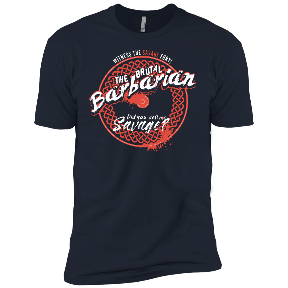 T-Shirts Midnight Navy / YXS Barbarian Boys Premium T-Shirt
