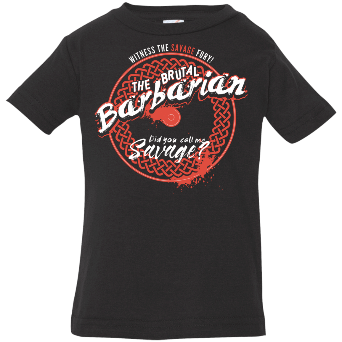 T-Shirts Black / 6 Months Barbarian Infant Premium T-Shirt