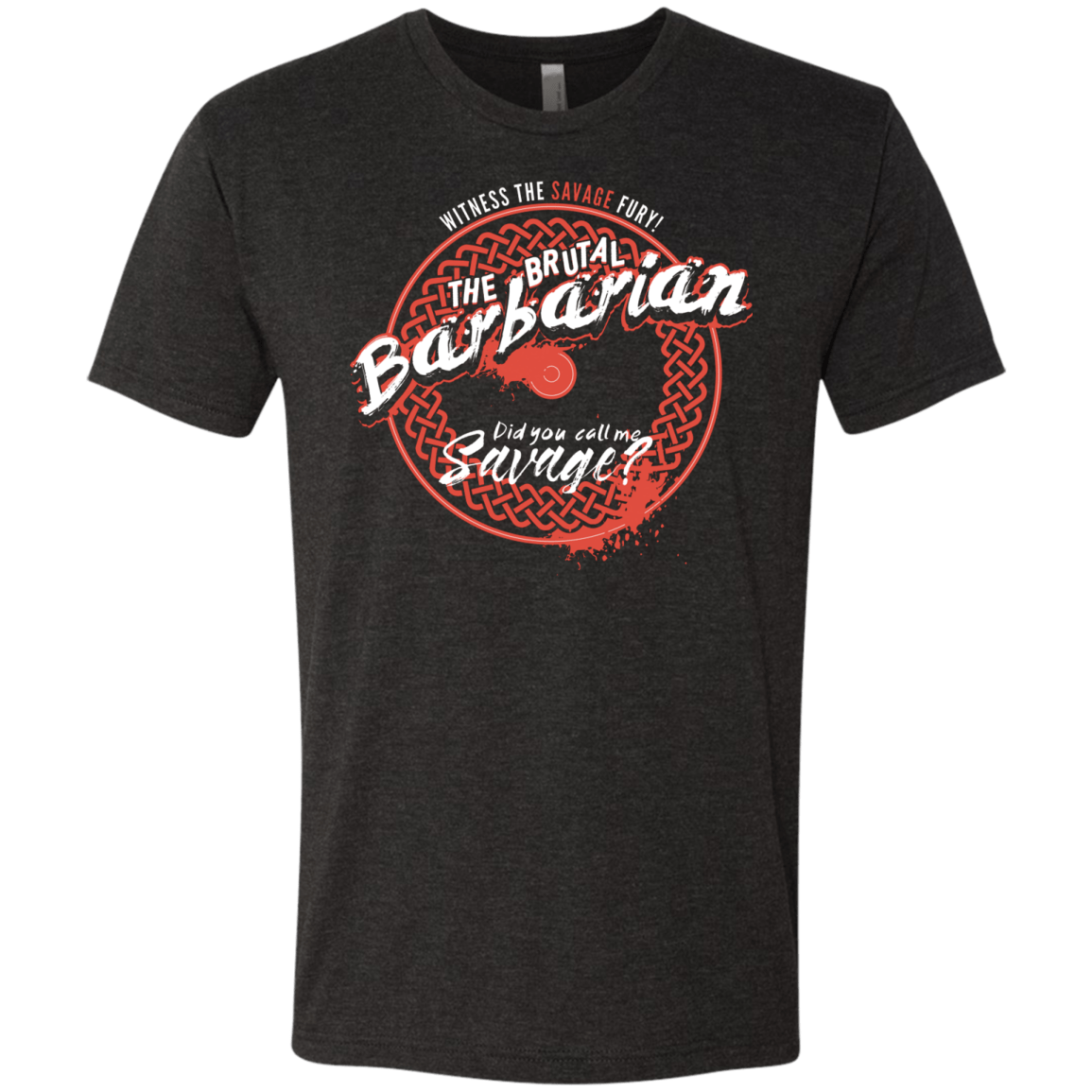 T-Shirts Vintage Black / S Barbarian Men's Triblend T-Shirt