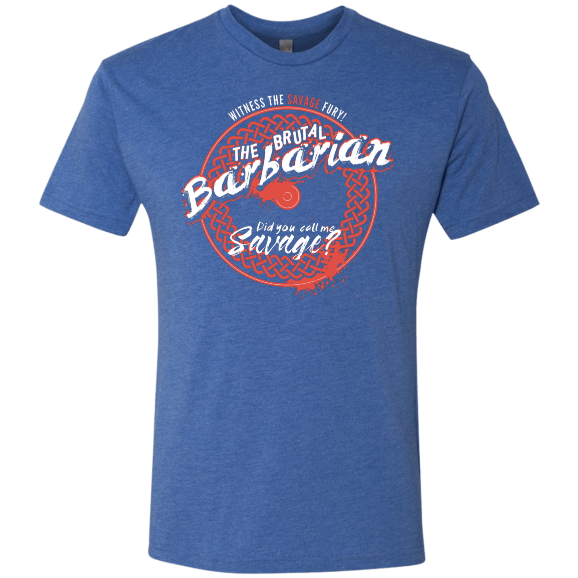 T-Shirts Vintage Royal / S Barbarian Men's Triblend T-Shirt