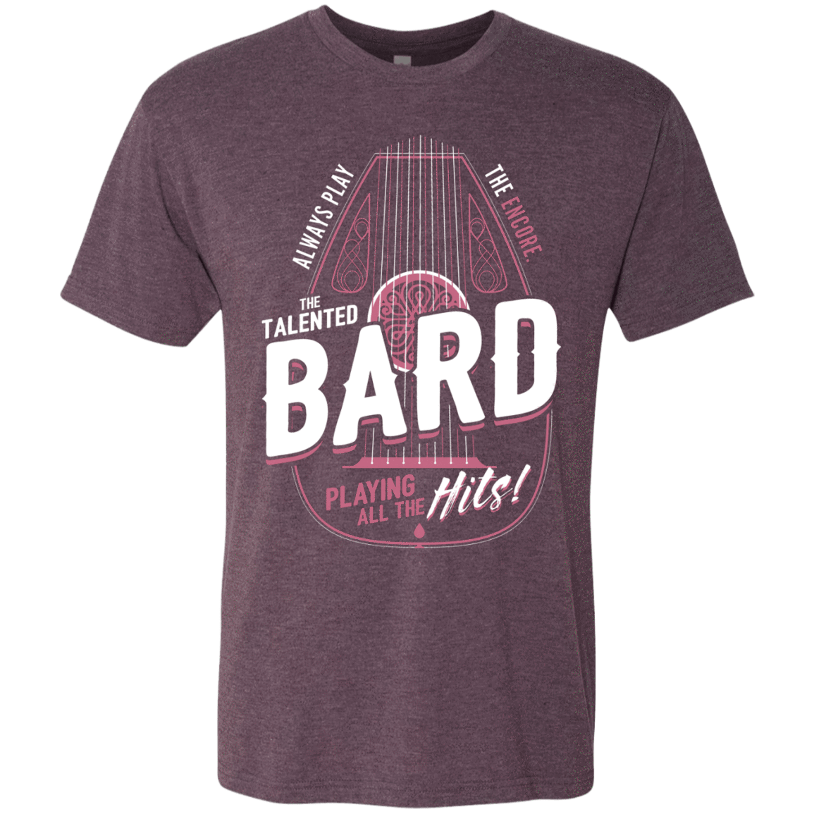 T-Shirts Vintage Purple / S Bard Men's Triblend T-Shirt