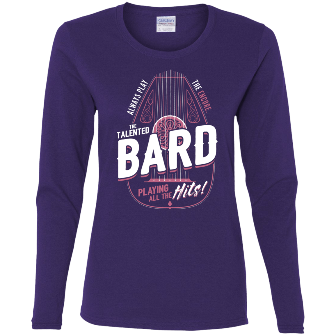 T-Shirts Purple / S Bard Women's Long Sleeve T-Shirt