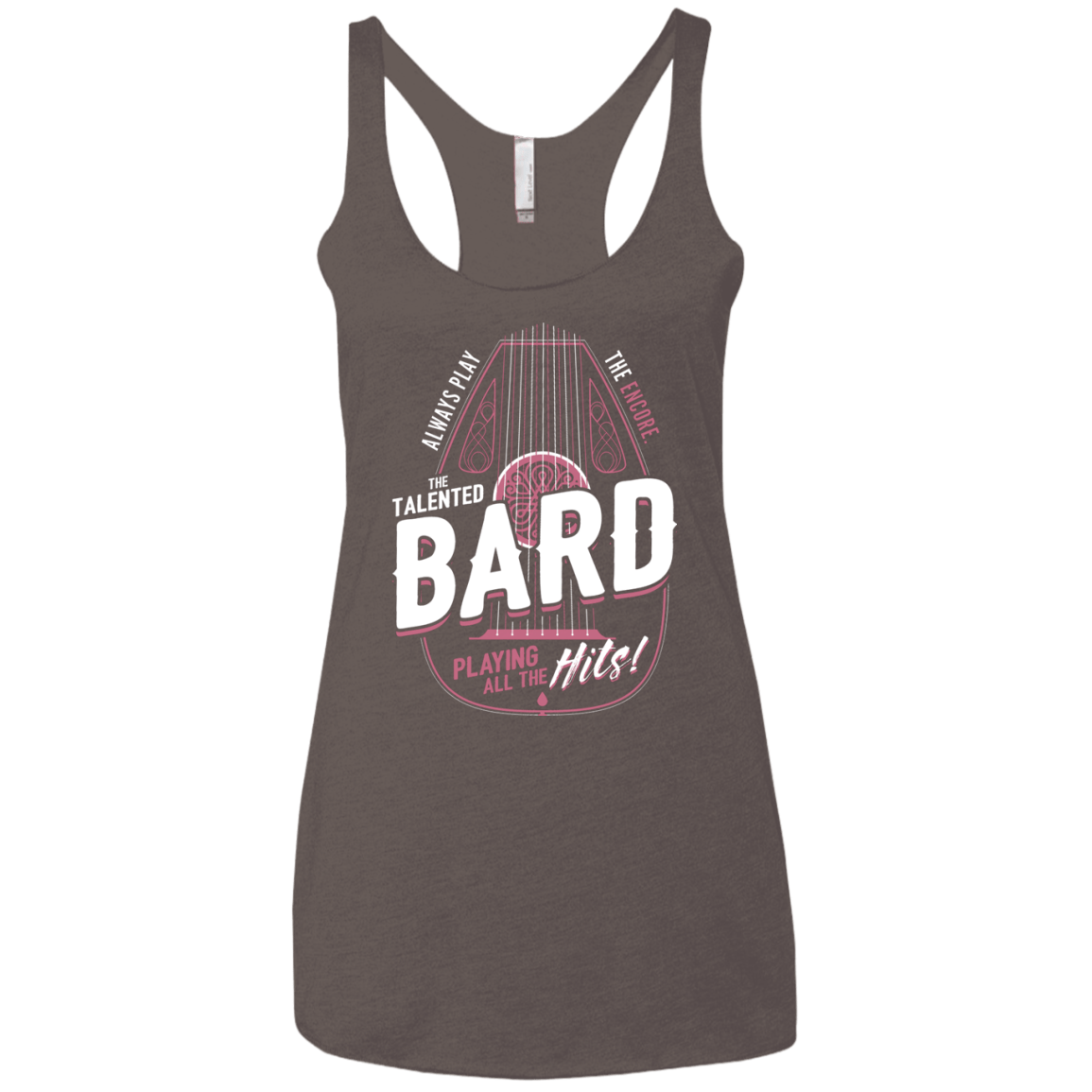 T-Shirts Macchiato / X-Small Bard Women's Triblend Racerback Tank