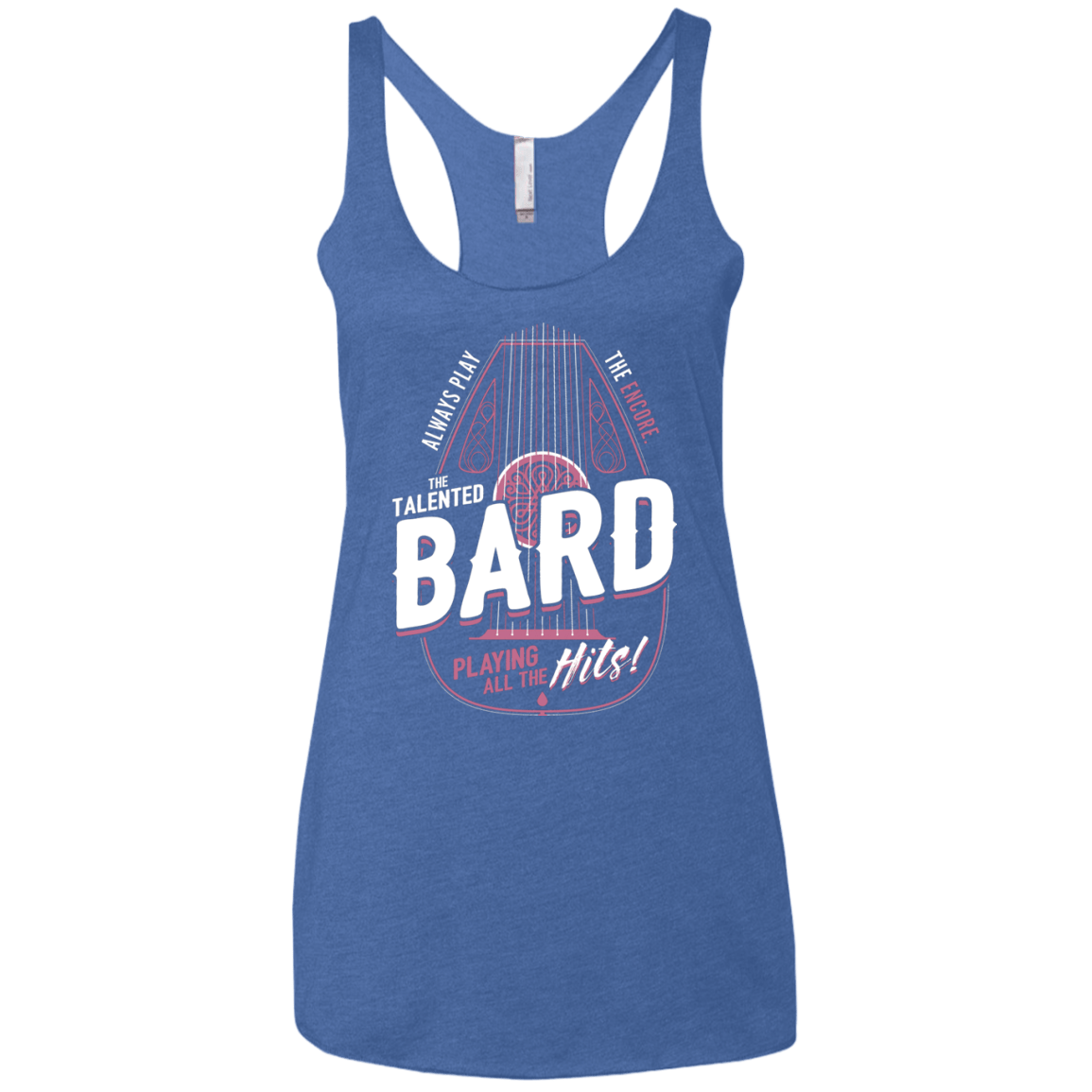 T-Shirts Vintage Royal / X-Small Bard Women's Triblend Racerback Tank
