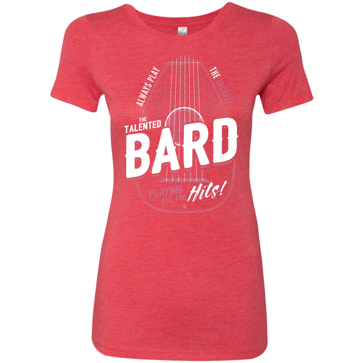 T-Shirts Vintage Red / S Bard Women's Triblend T-Shirt