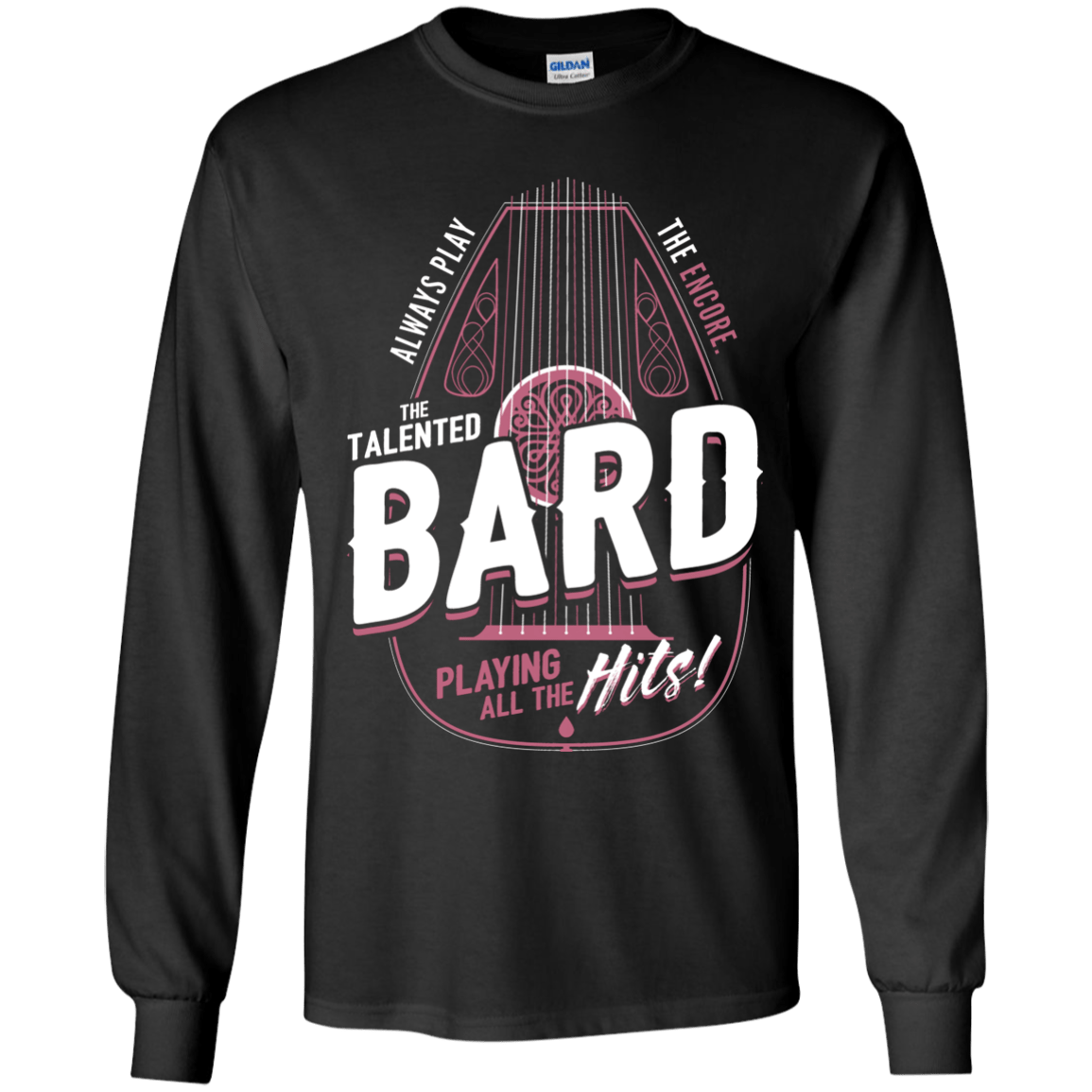 T-Shirts Black / YS Bard Youth Long Sleeve T-Shirt