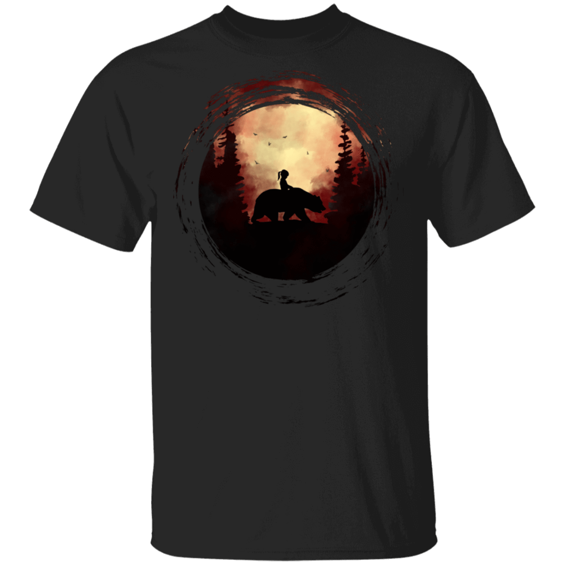 T-Shirts Black / S Bareback Bear T-Shirt