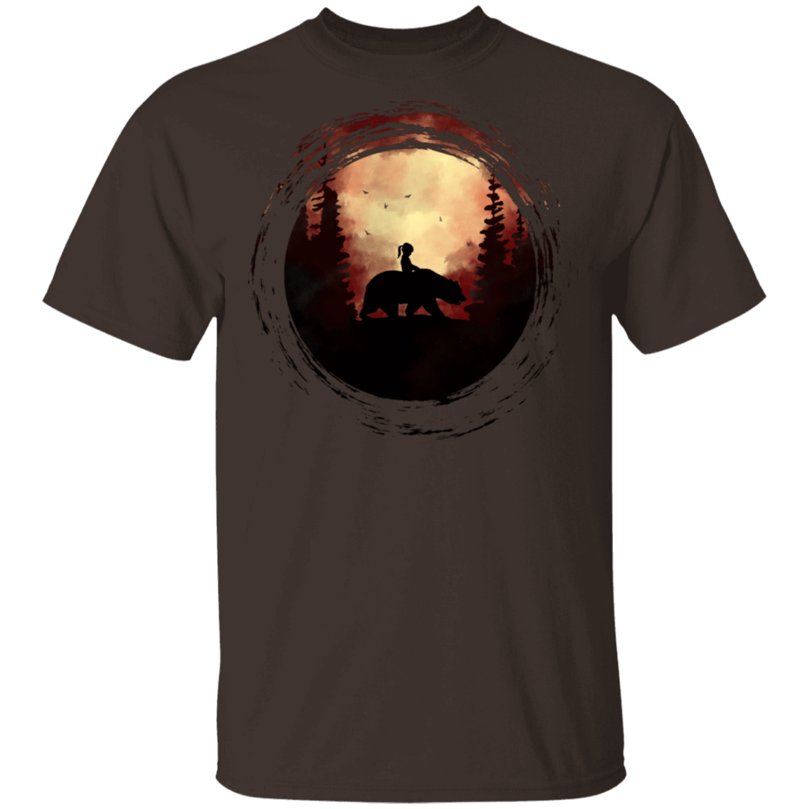 T-Shirts Dark Chocolate / S Bareback Bear T-Shirt