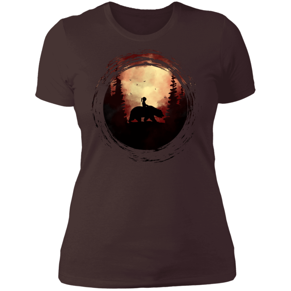 T-Shirts Dark Chocolate / S Bareback Bear Women's Premium T-Shirt