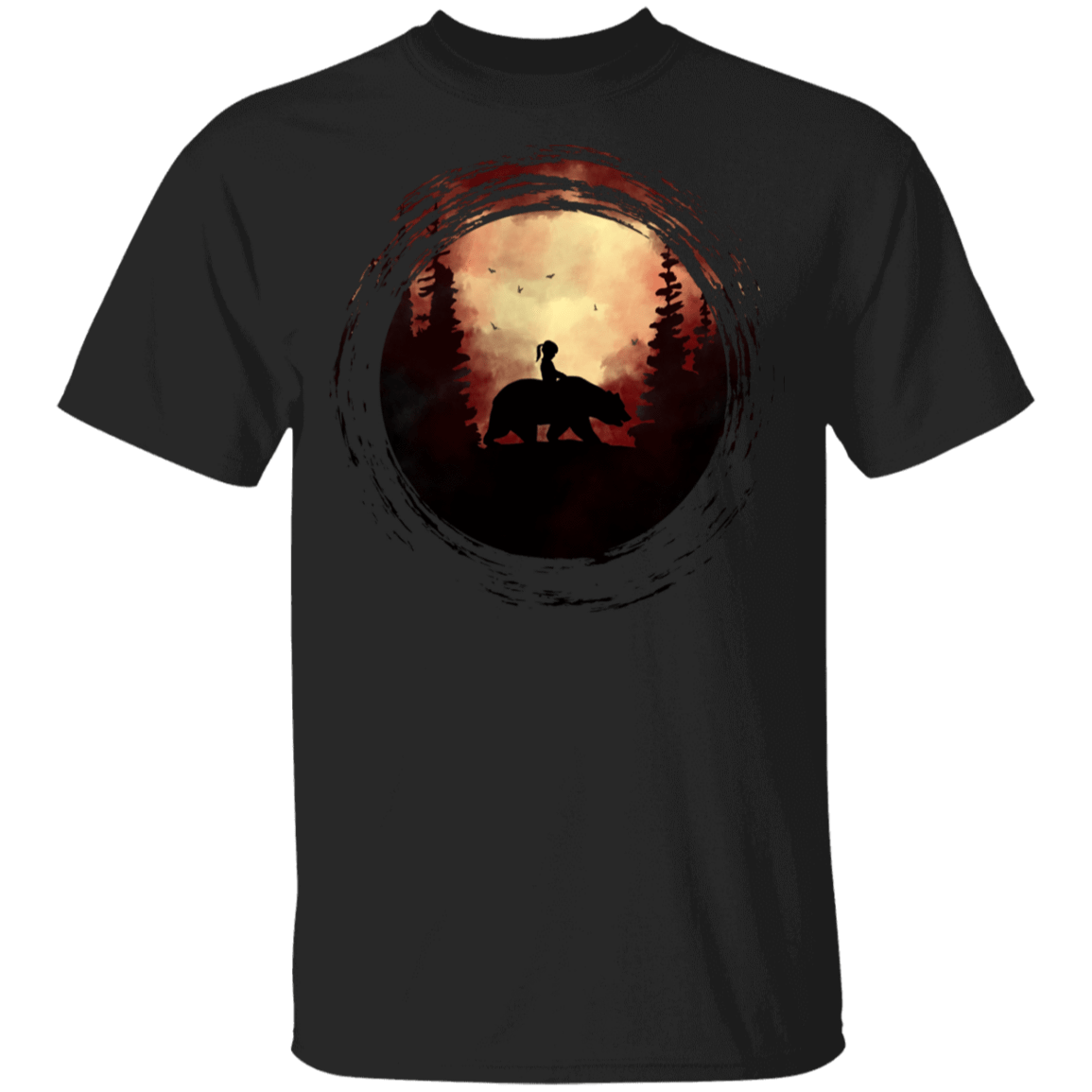 T-Shirts Black / YXS Bareback Bear Youth T-Shirt