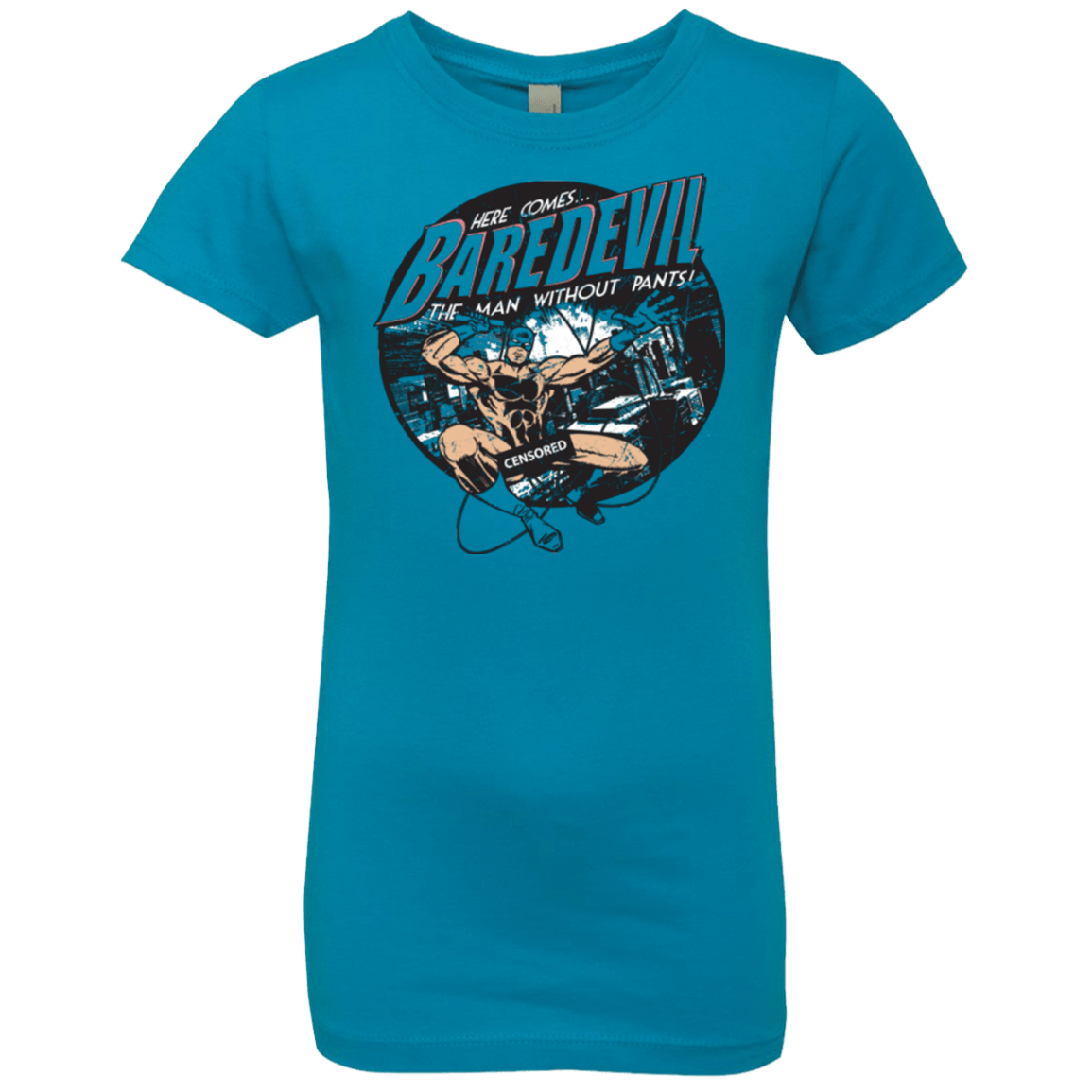 T-Shirts Turquoise / YXS Baredevil Girls Premium T-Shirt