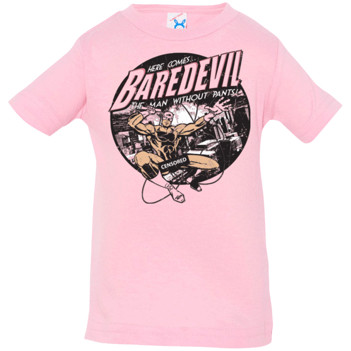 T-Shirts Pink / 6 Months Baredevil Infant Premium T-Shirt