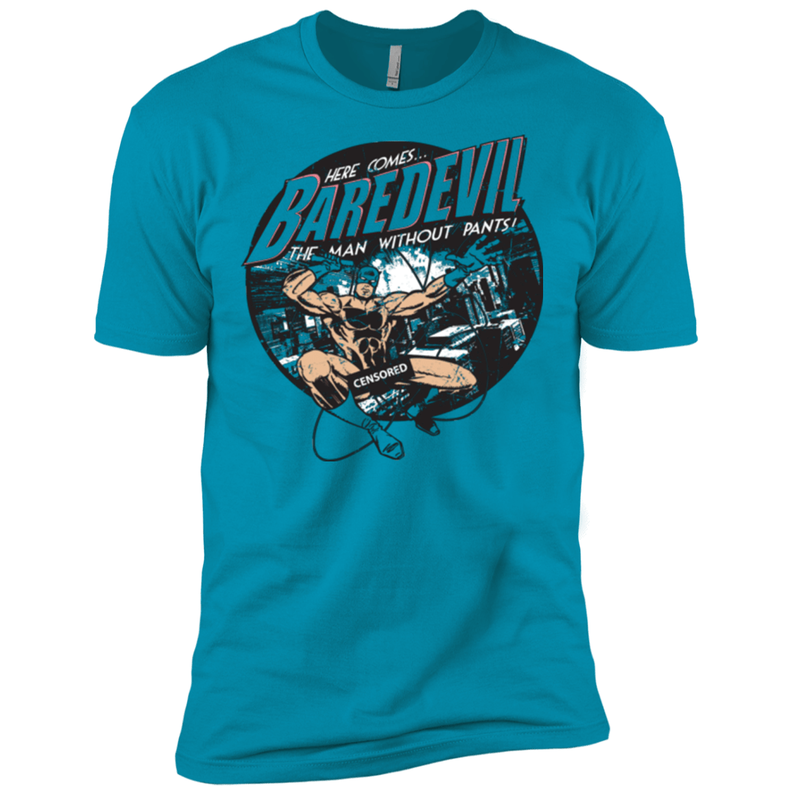 T-Shirts Turquoise / X-Small Baredevil Men's Premium T-Shirt