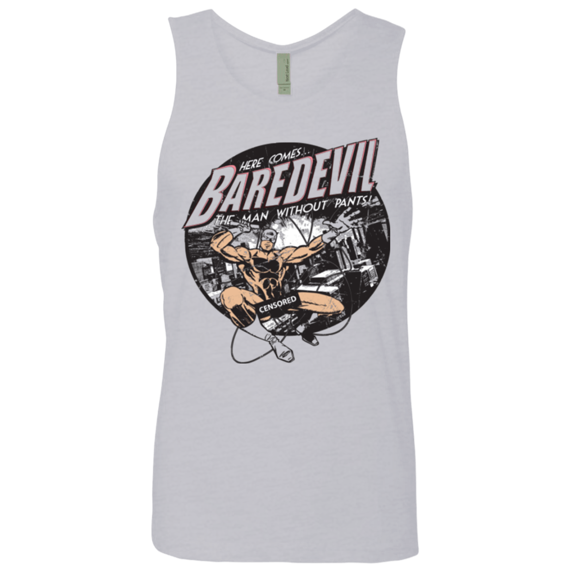 T-Shirts Heather Grey / Small Baredevil Men's Premium Tank Top