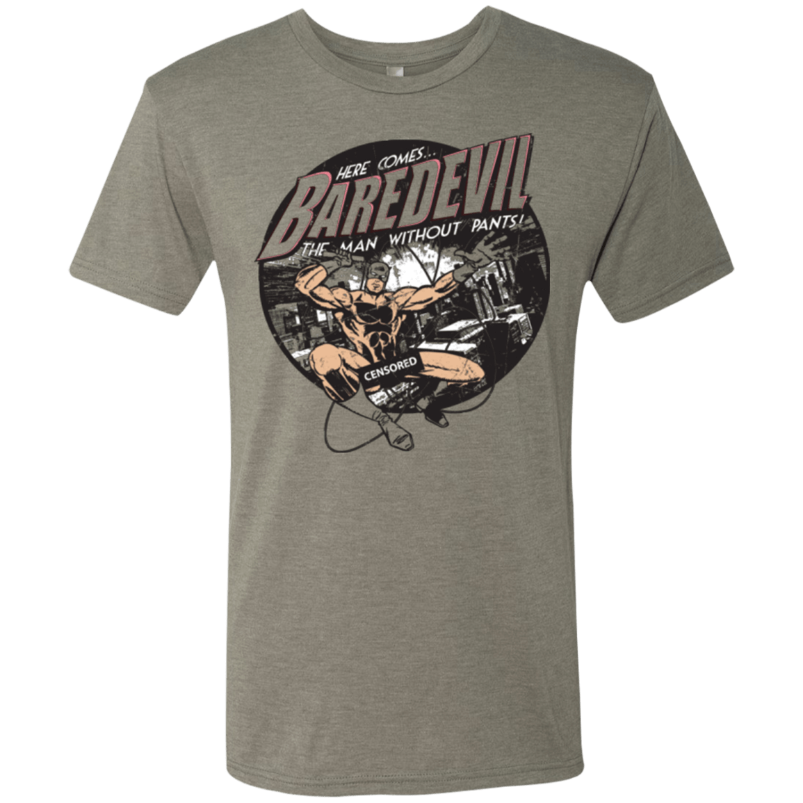 T-Shirts Venetian Grey / Small Baredevil Men's Triblend T-Shirt