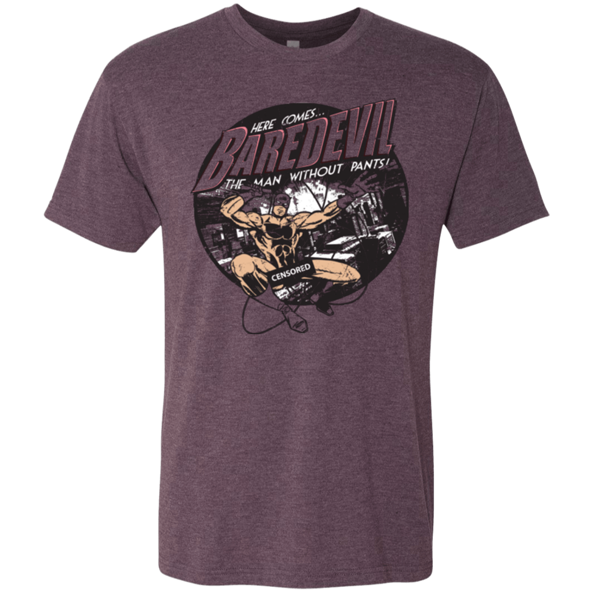 T-Shirts Vintage Purple / Small Baredevil Men's Triblend T-Shirt