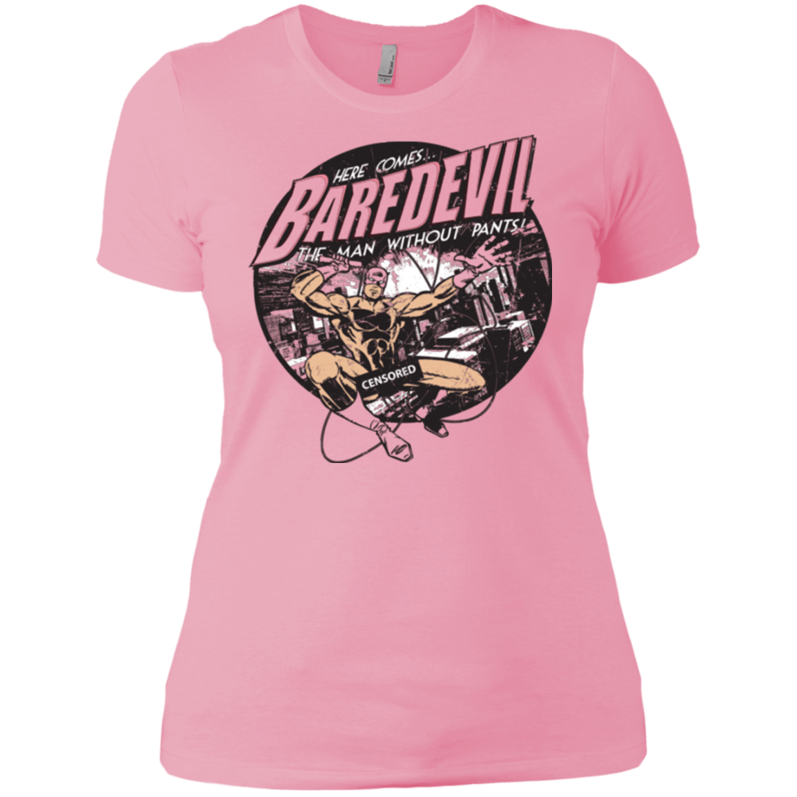 T-Shirts Light Pink / X-Small Baredevil Women's Premium T-Shirt