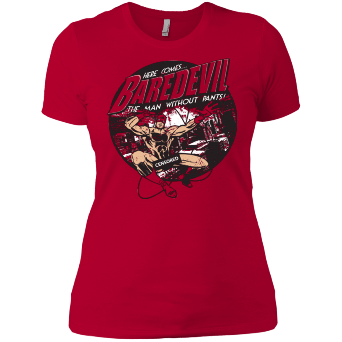 T-Shirts Red / X-Small Baredevil Women's Premium T-Shirt