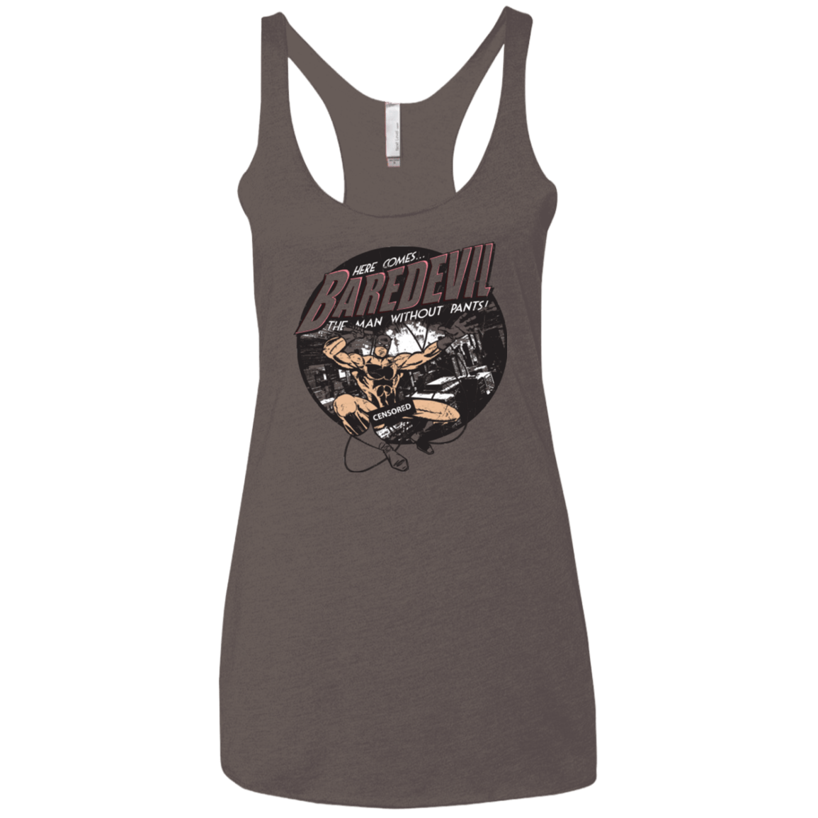 T-Shirts Macchiato / X-Small Baredevil Women's Triblend Racerback Tank