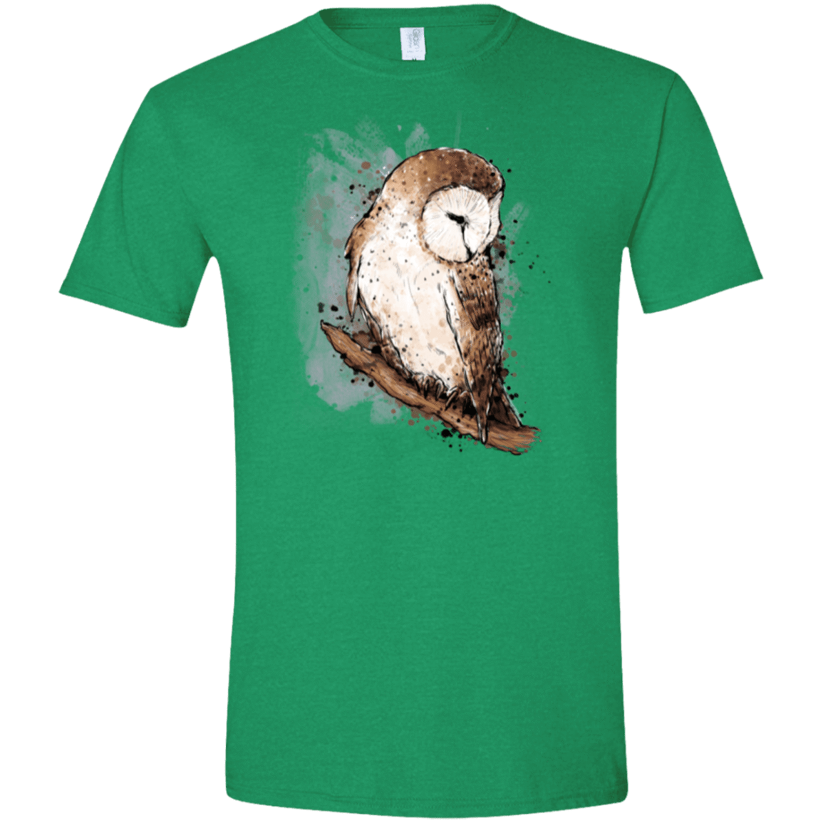 T-Shirts Heather Irish Green / S Barn Ink Men's Semi-Fitted Softstyle