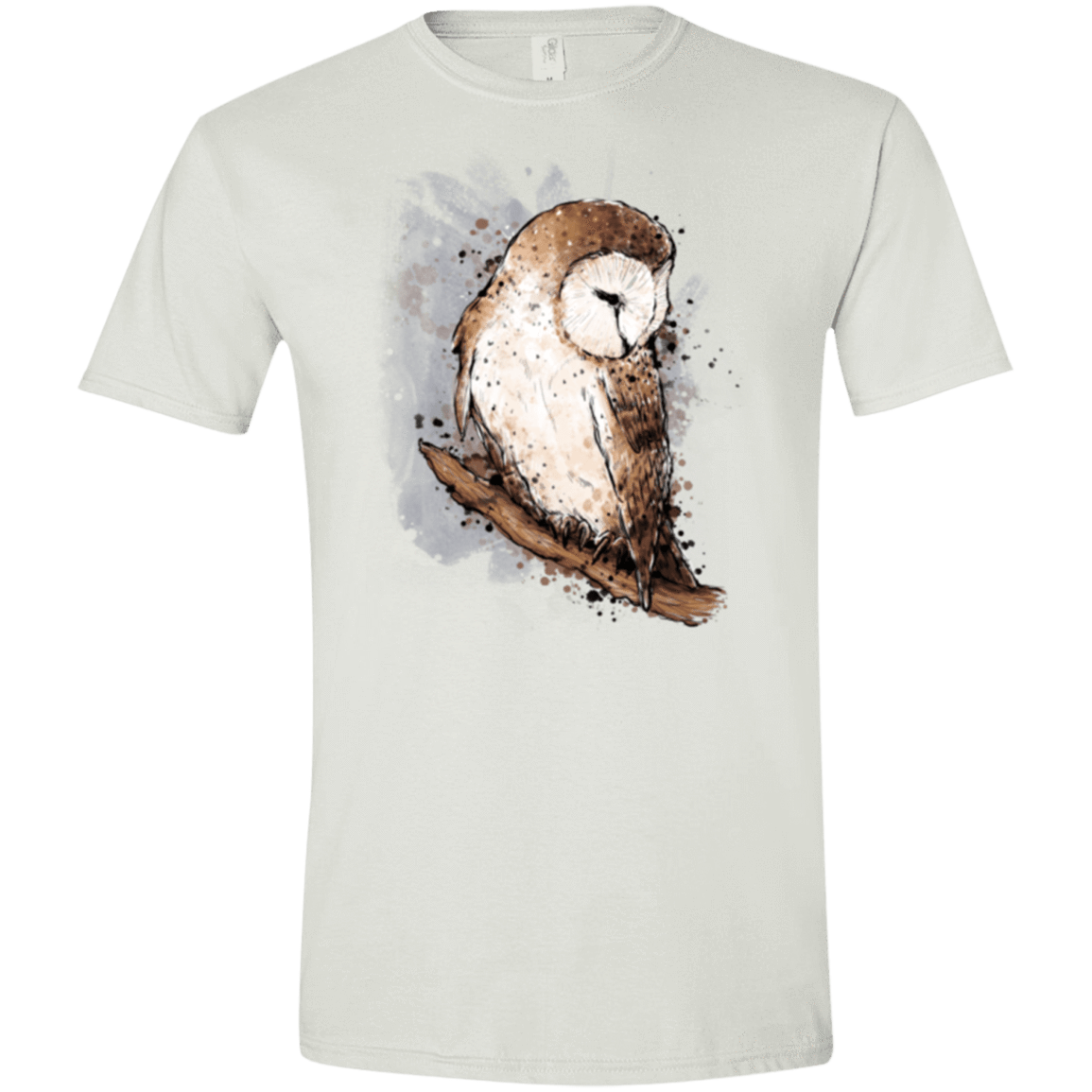 T-Shirts White / X-Small Barn Ink Men's Semi-Fitted Softstyle