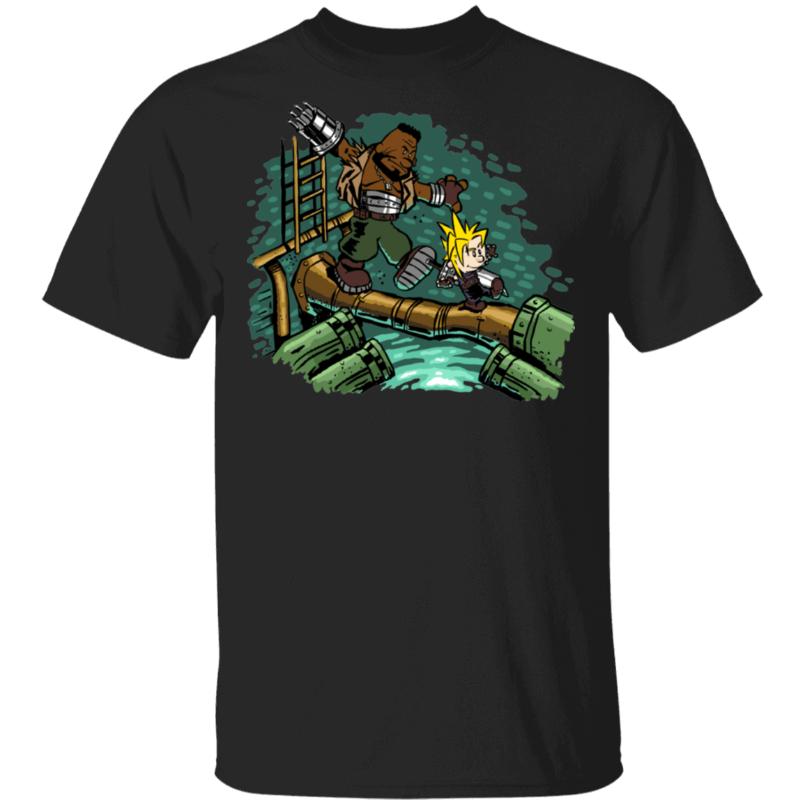 T-Shirts Black / S Barret And Cloud T-Shirt