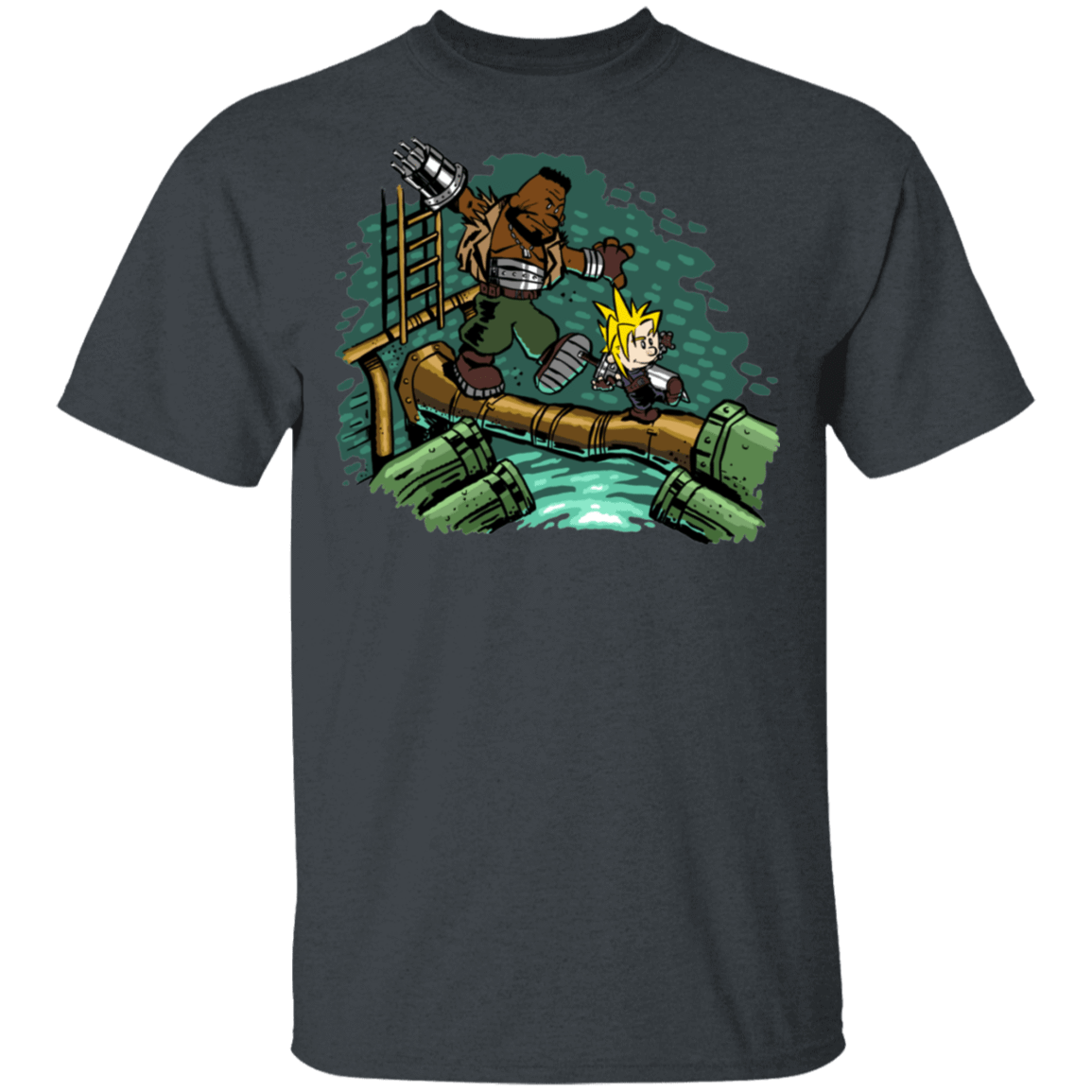 T-Shirts Dark Heather / S Barret And Cloud T-Shirt