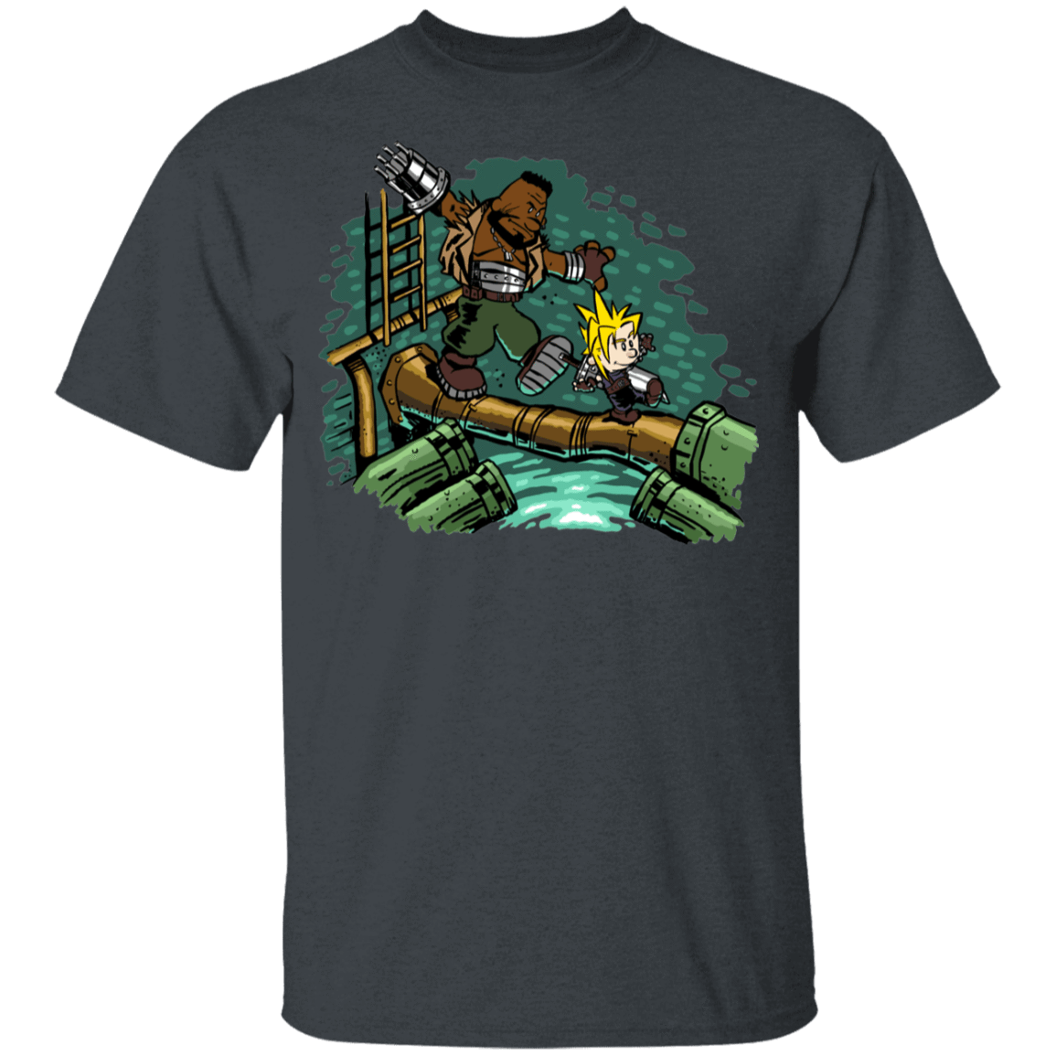 T-Shirts Dark Heather / YXS Barret And Cloud Youth T-Shirt