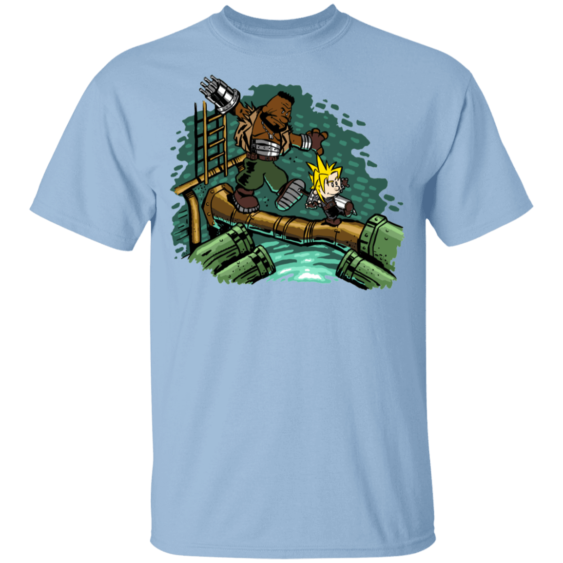 T-Shirts Light Blue / YXS Barret And Cloud Youth T-Shirt