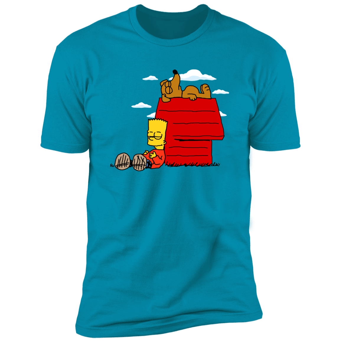T-Shirts Turquoise / S Bart Brown o Yellownuts Men's Premium T-Shirt