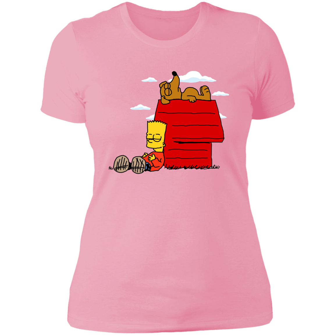 T-Shirts Light Pink / S Bart Brown o Yellownuts Women's Premium T-Shirt