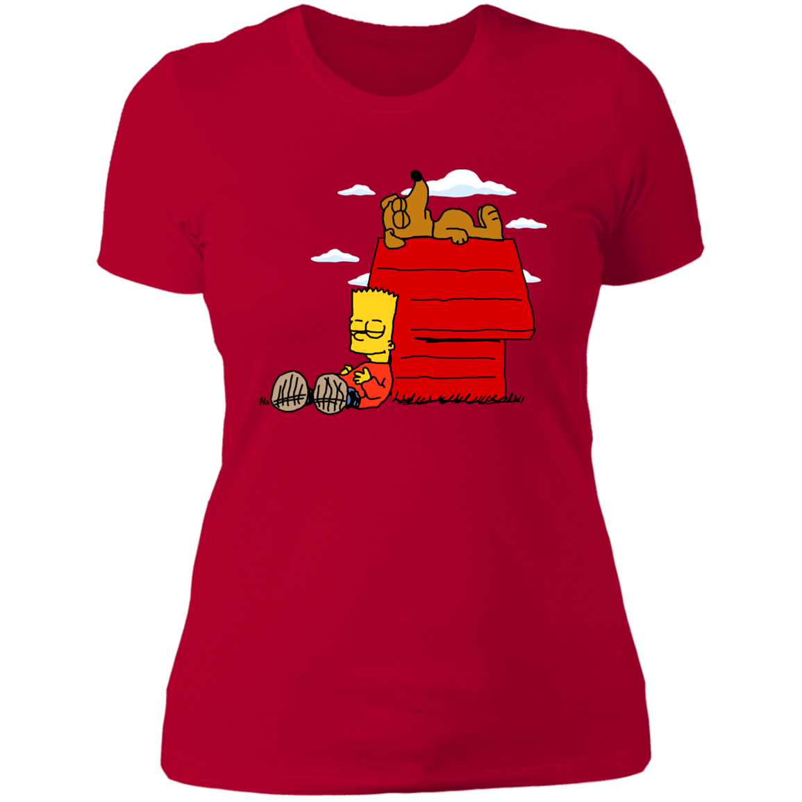 T-Shirts Red / S Bart Brown o Yellownuts Women's Premium T-Shirt