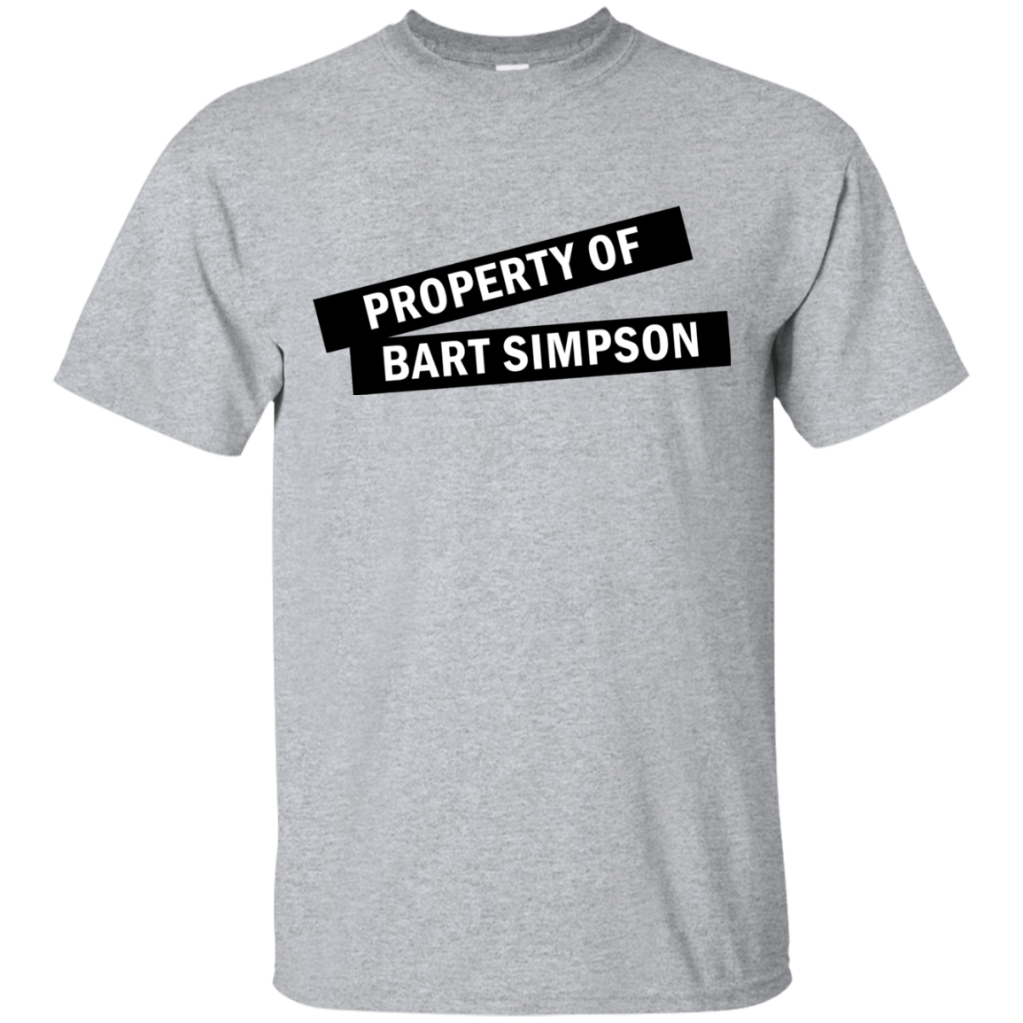 T-Shirts Sport Grey / Small Bart Simpson T-Shirt