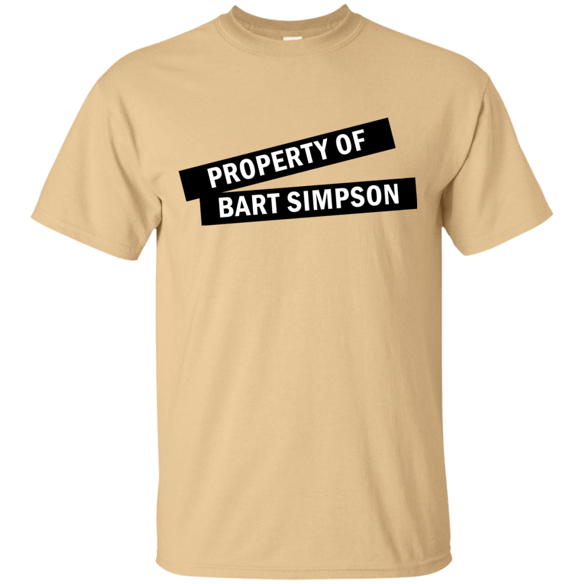 T-Shirts Vegas Gold / Small Bart Simpson T-Shirt