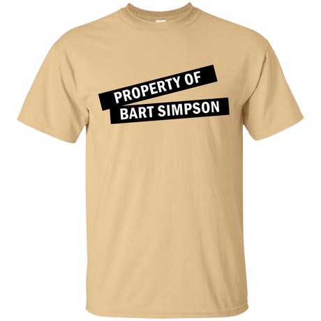 T-Shirts Vegas Gold / Small Bart Simpson T-Shirt