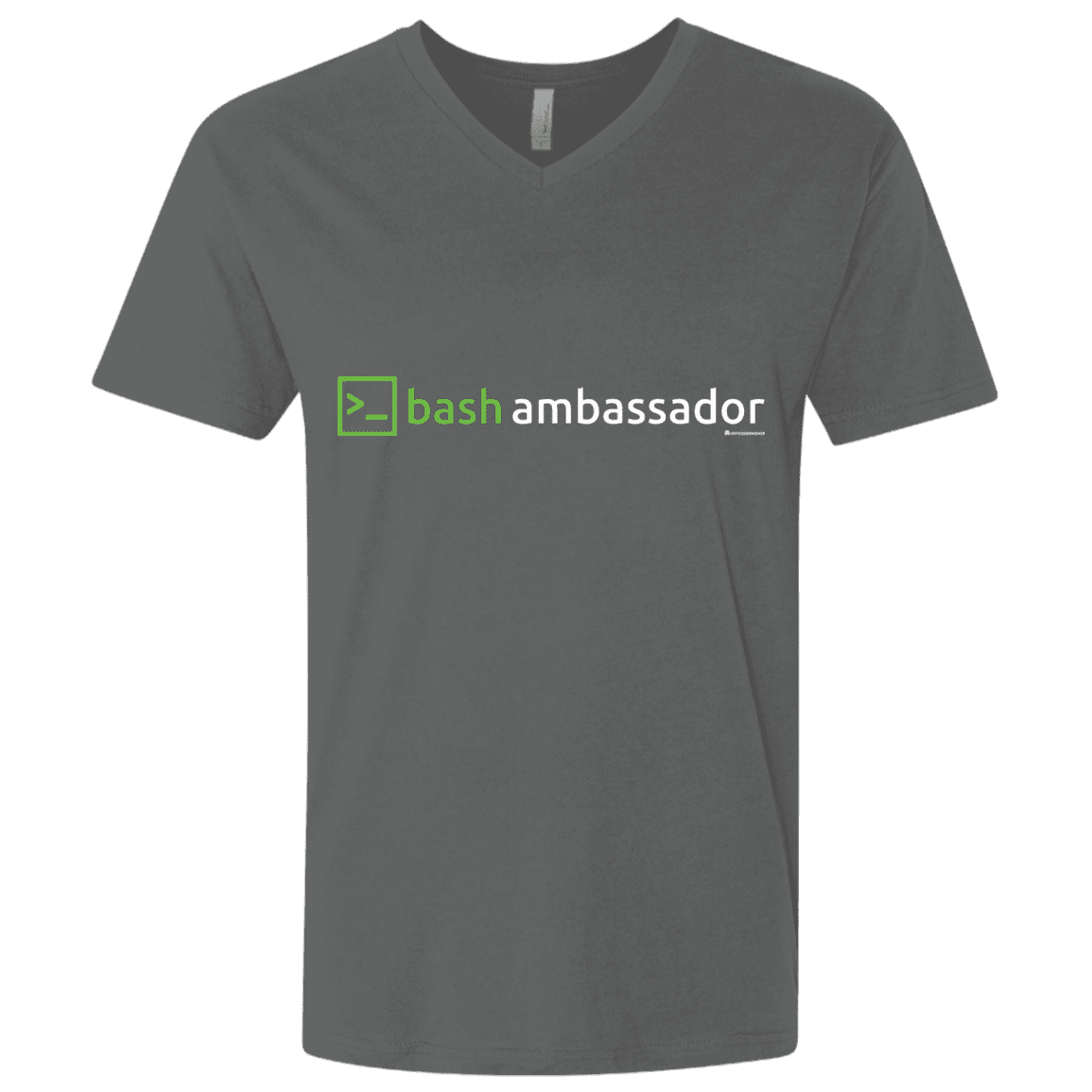 T-Shirts Heavy Metal / X-Small Bash Ambassador Men's Premium V-Neck