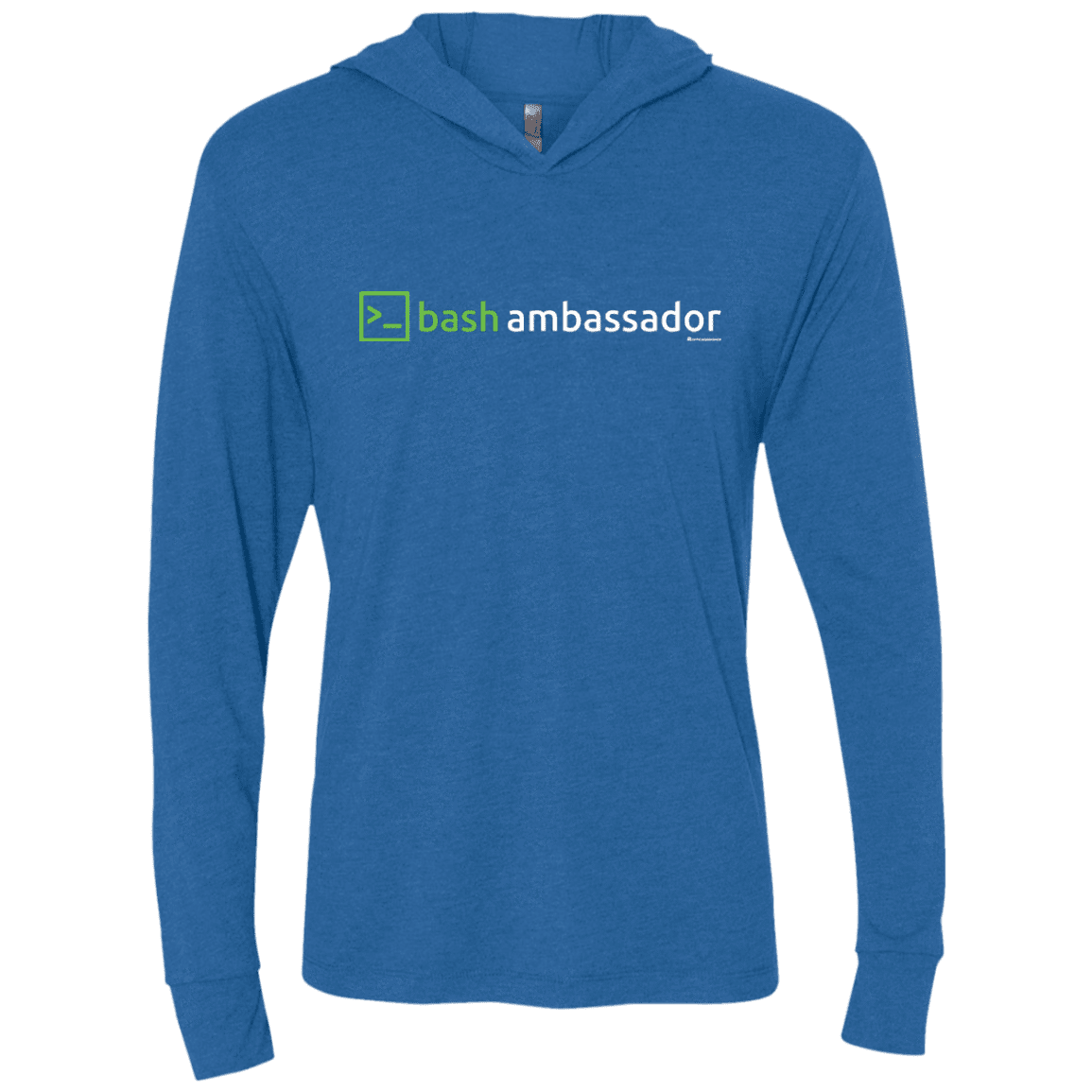 T-Shirts Vintage Royal / X-Small Bash Ambassador Triblend Long Sleeve Hoodie Tee