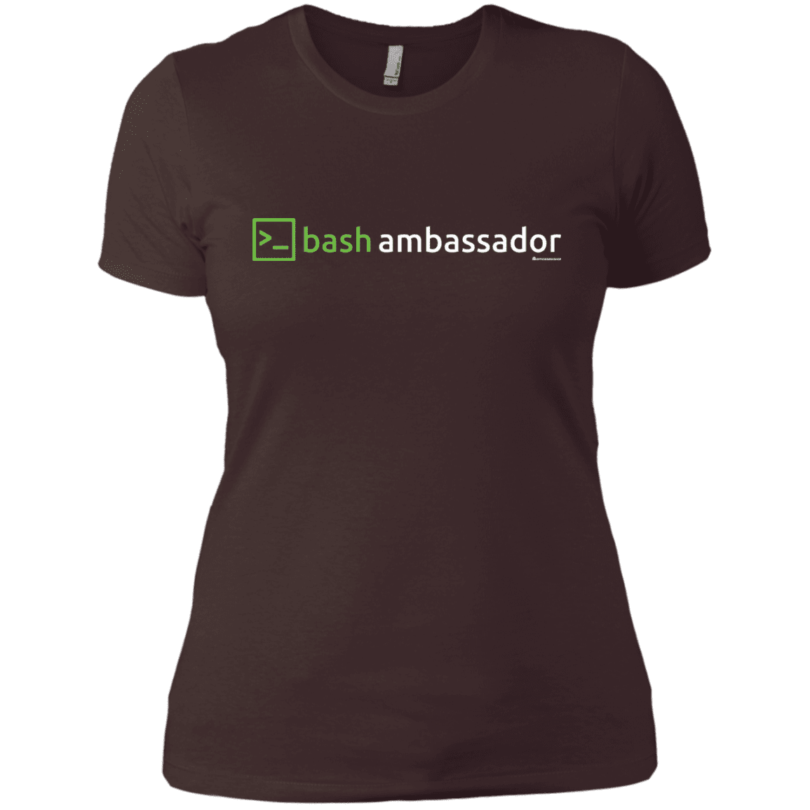 T-Shirts Dark Chocolate / X-Small Bash Ambassador Women's Premium T-Shirt