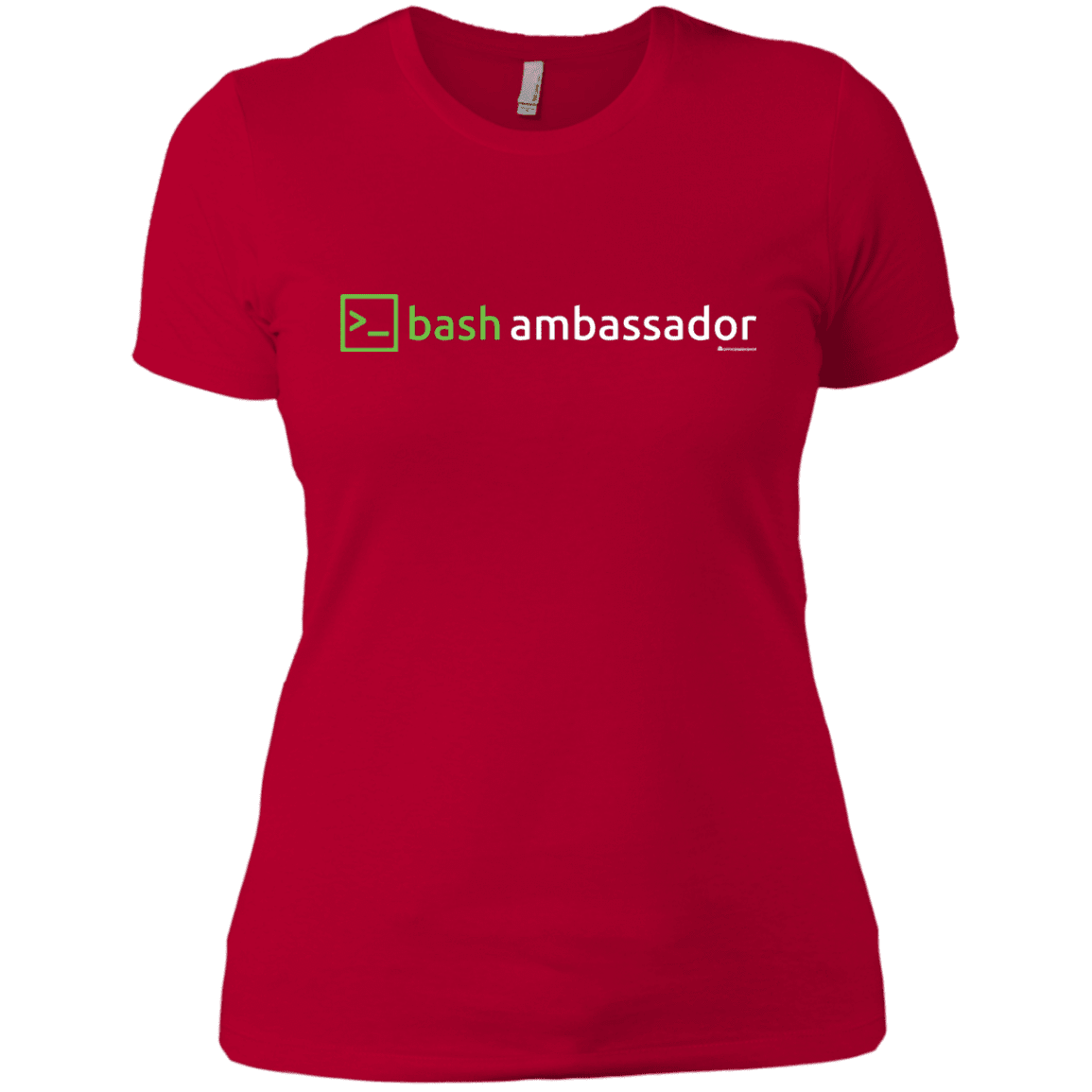 T-Shirts Red / X-Small Bash Ambassador Women's Premium T-Shirt