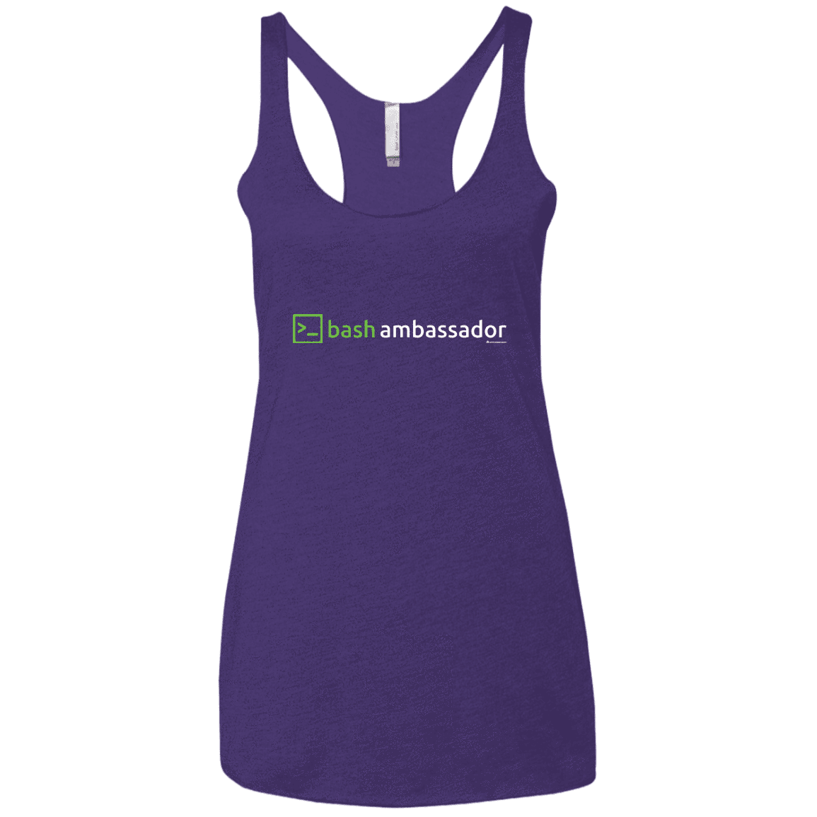 Bash Ambassador Women's Triblend Racerback Tank