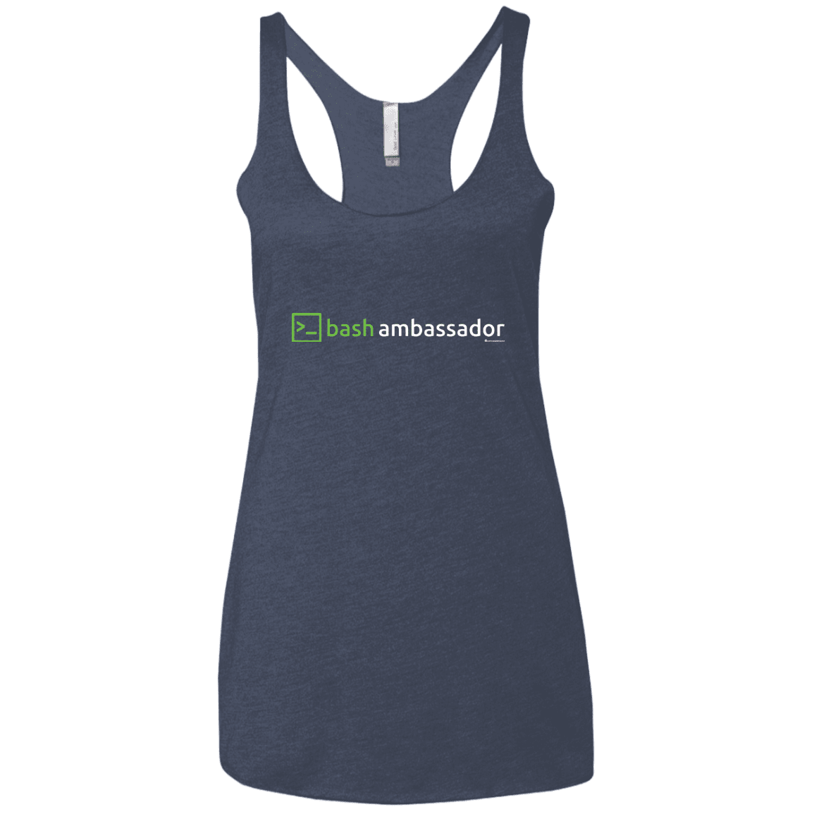 Bash Ambassador Women's Triblend Racerback Tank