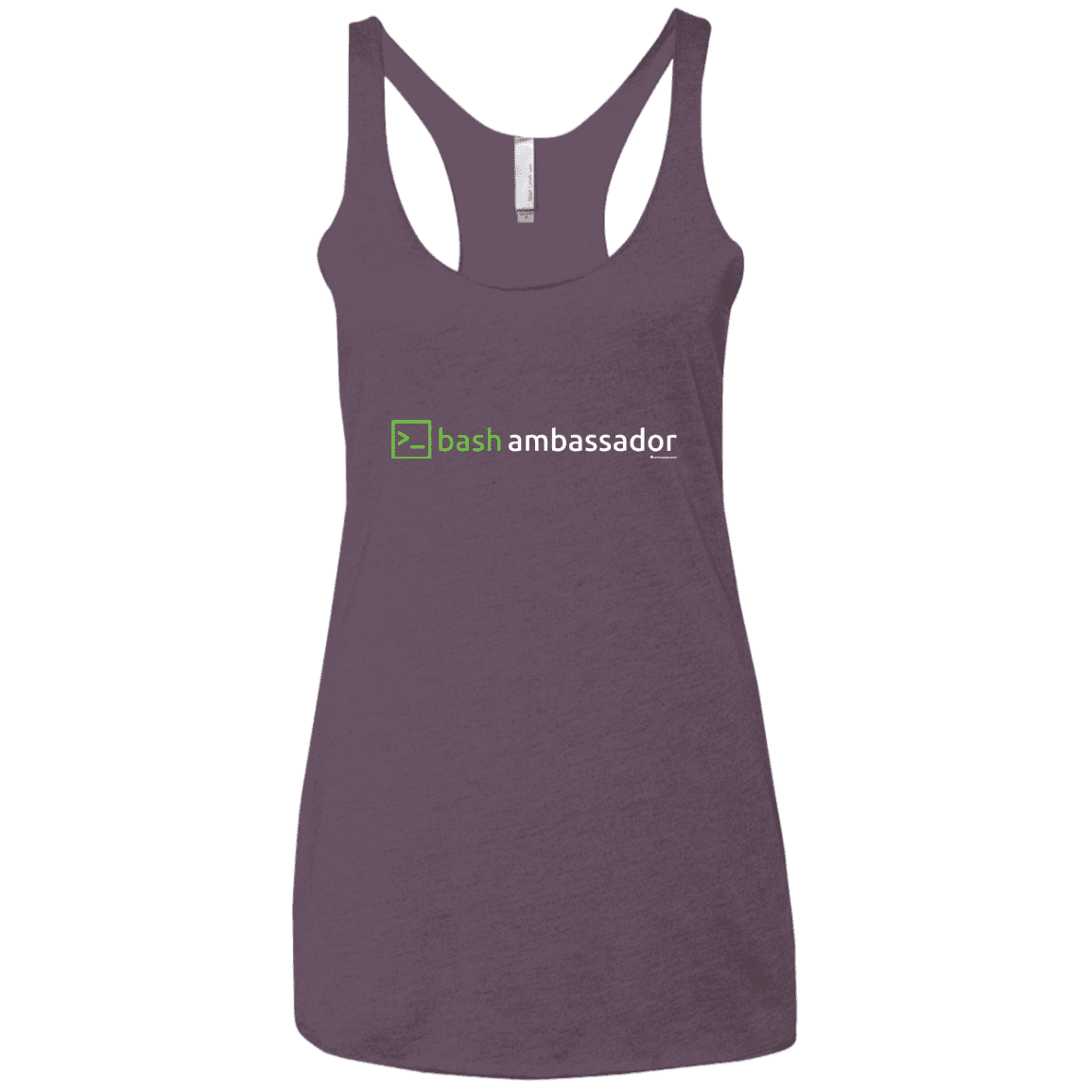 Bash Ambassador Women's Triblend Racerback Tank