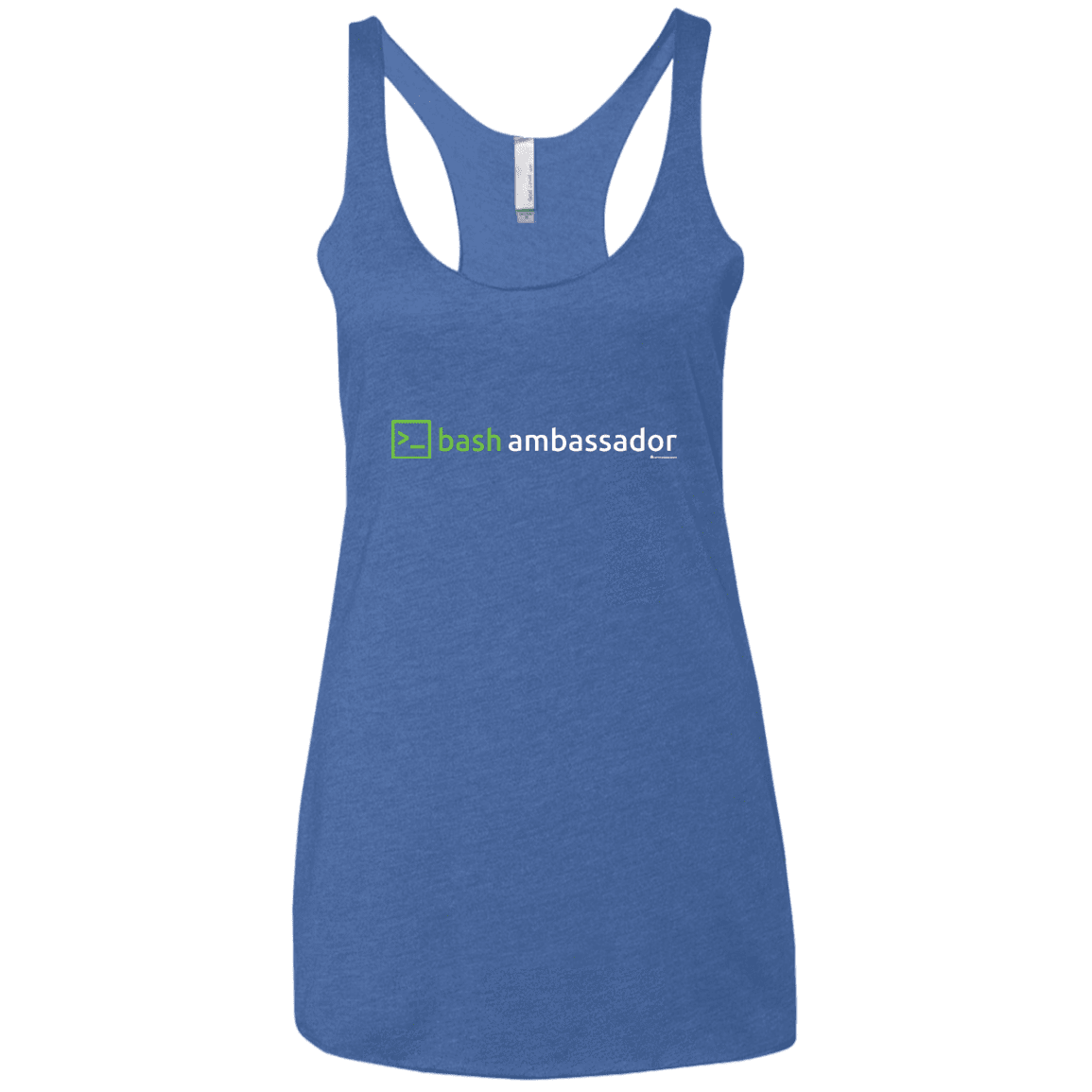 Bash Ambassador Women's Triblend Racerback Tank