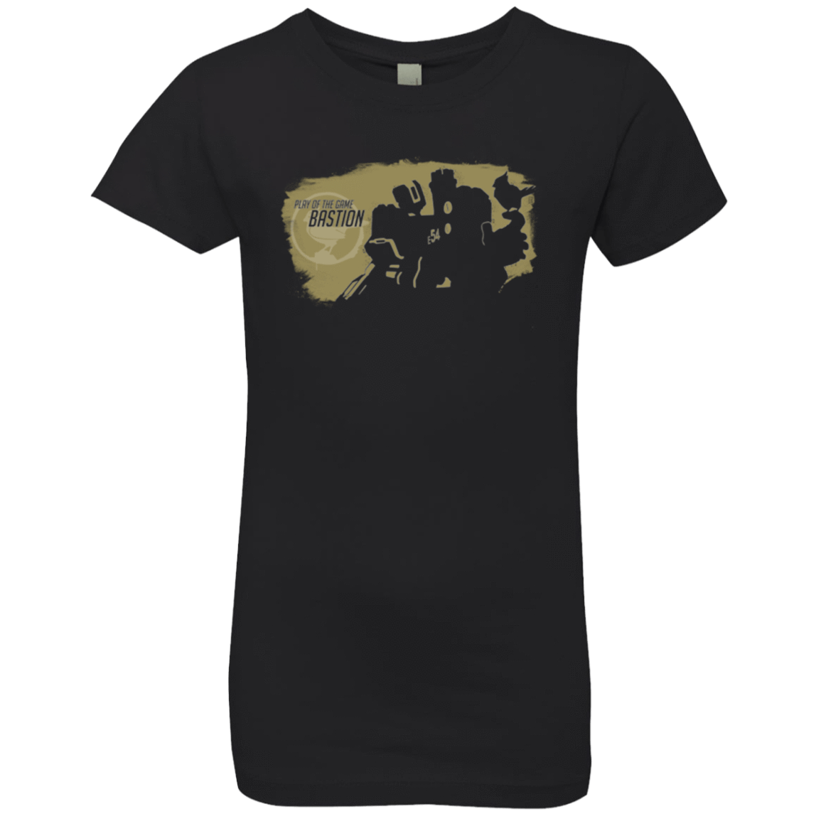 T-Shirts Black / YXS Bastion Base Girls Premium T-Shirt