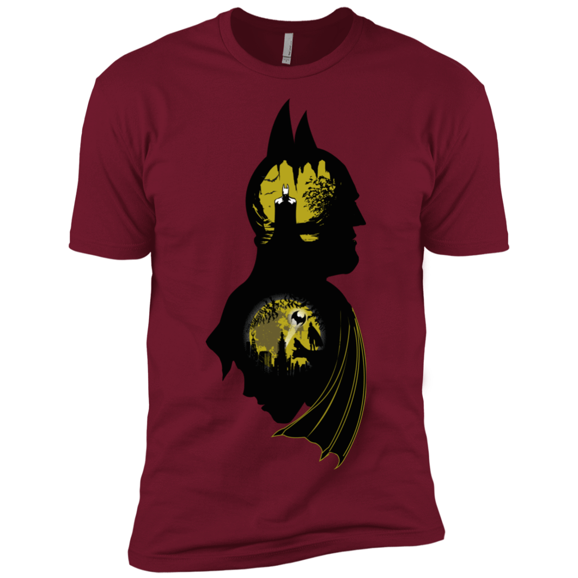 T-Shirts Cardinal / X-Small Bat Detective Men's Premium T-Shirt